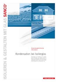 kondensation isolierglas