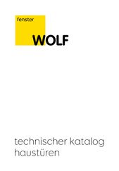 haustüren - technischer katalog