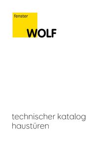 haustüren - technischer katalog 