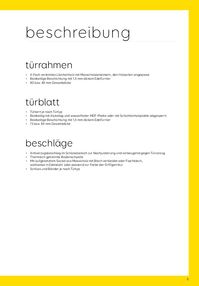 haustüren - technischer katalog 