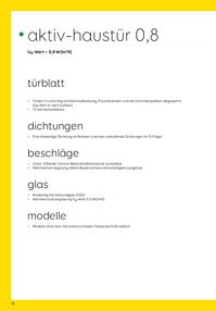 haustüren - technischer katalog 