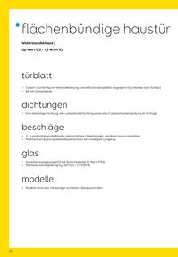 haustüren - technischer katalog 