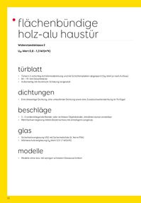 haustüren - technischer katalog 