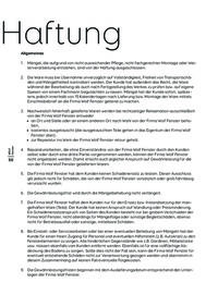 wartung und pflege
